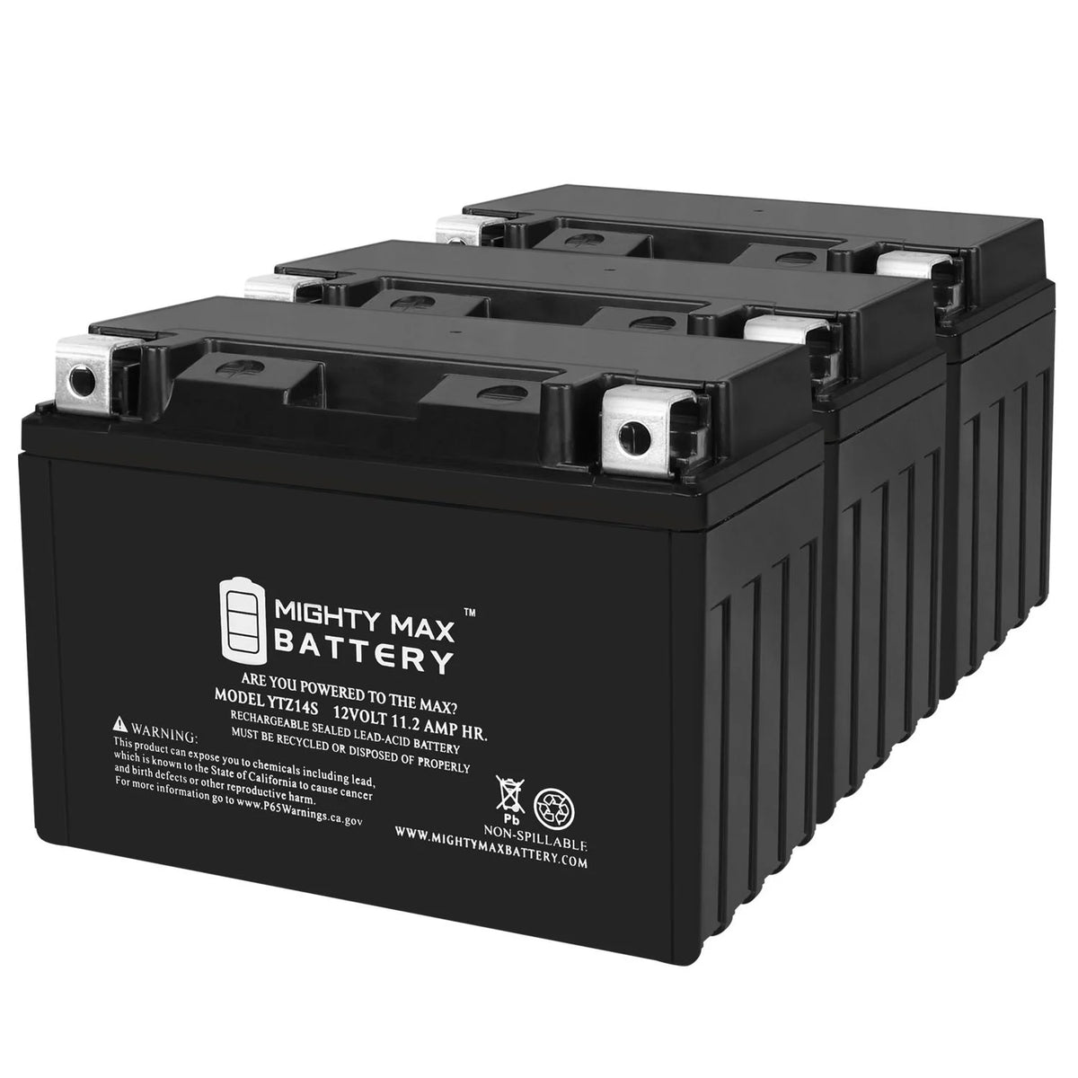 12V 11.2AH Replacement Battery 3 Pack T188