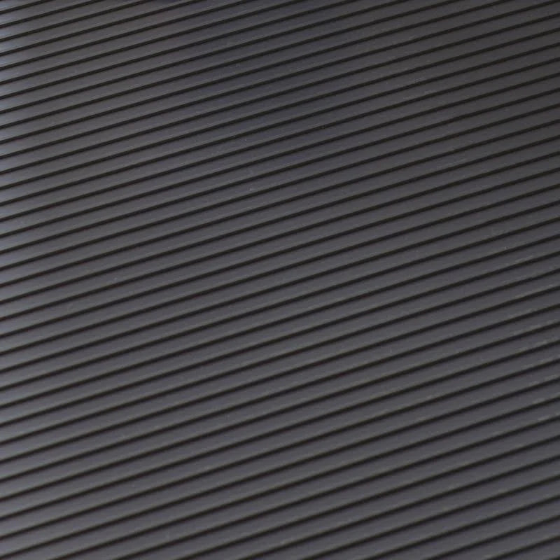 Slate Grey Ribbed Roll-Out Vinyl Garage Flooring G95524