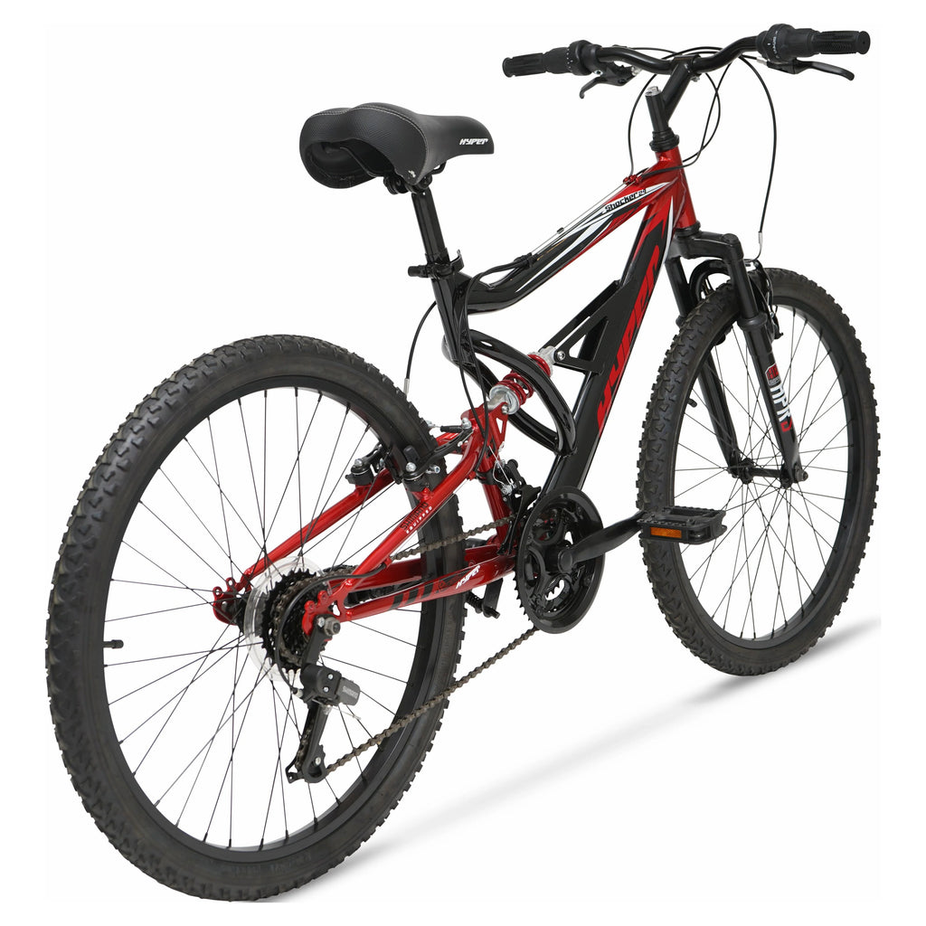 24" Red and Black Mountain Bike U6501