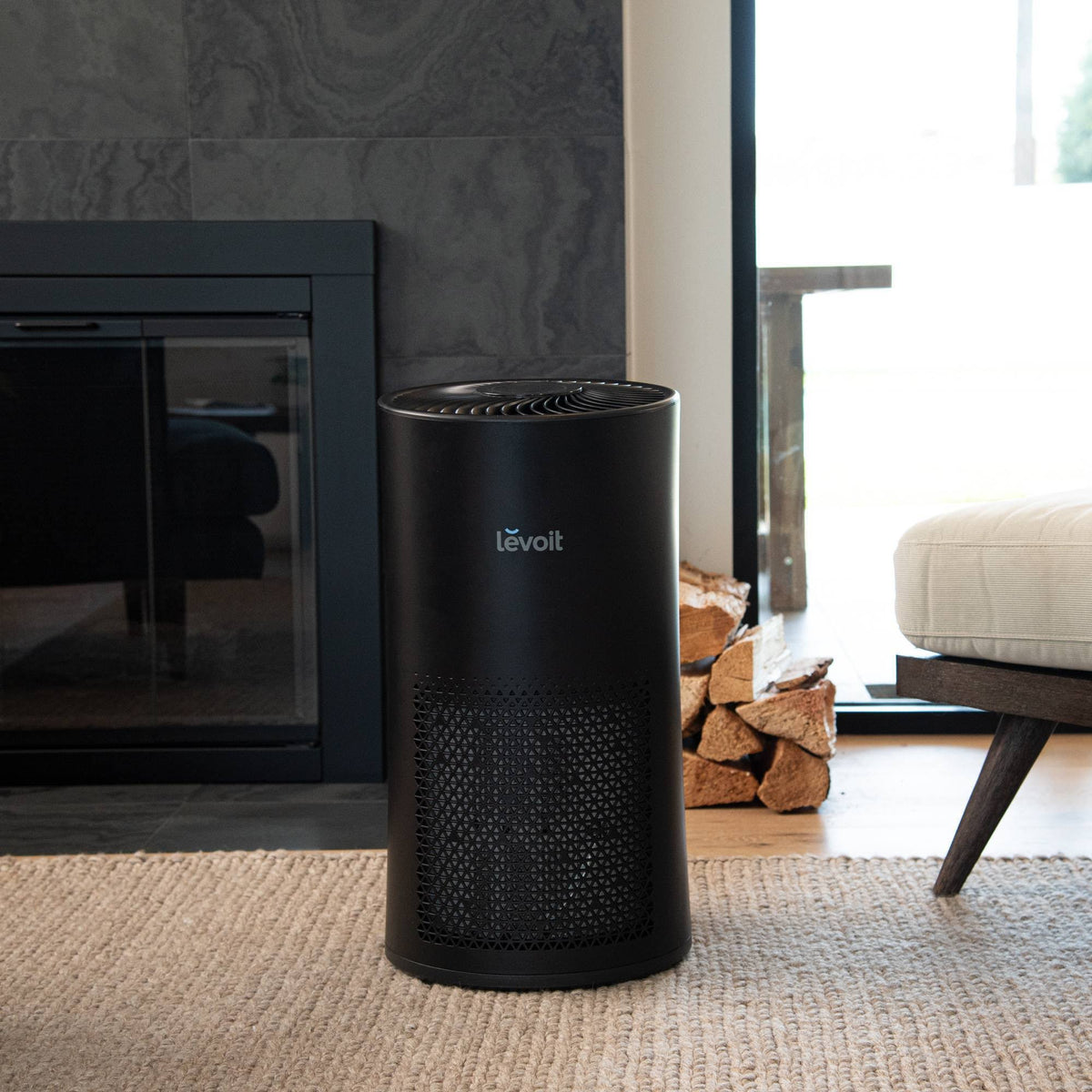 Black True HEPA Air Purifier J63062