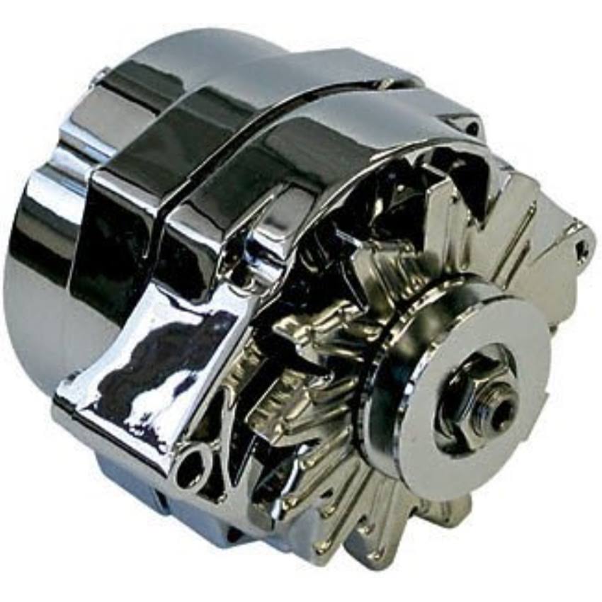 60-Amp Chrome Alternator L86171
