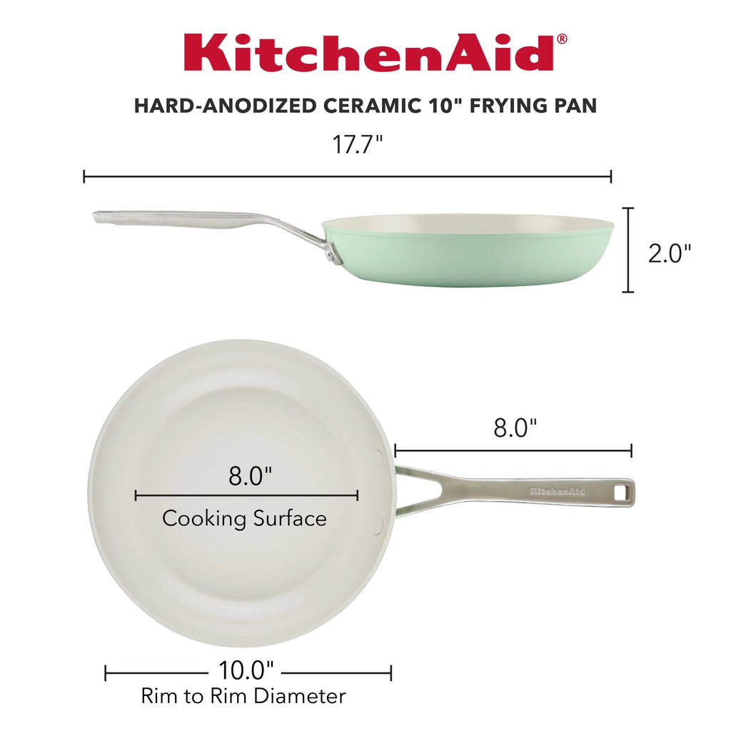 Hard Anodized Ceramic Nonstick Frying Pan, 10-Inch R77812