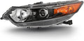 2009-2014 Acura TSX Headlight Headlamp Driver Side P24297