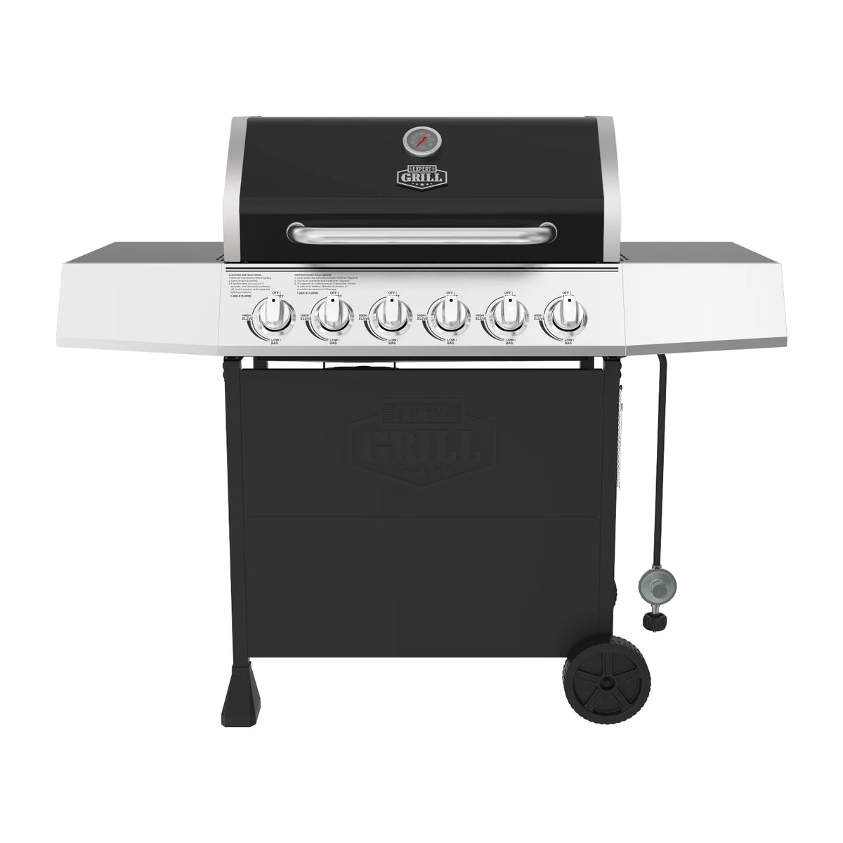 6x Burner Replacement Part Kit for Propane Gas Grill M30567