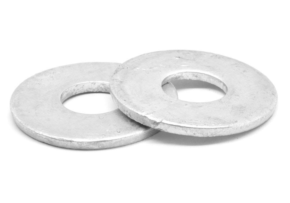 1/2x22 Flat Washer SAE Pattern Low Carbon Steel Hot Dip Galvanized Pk 2670 T912