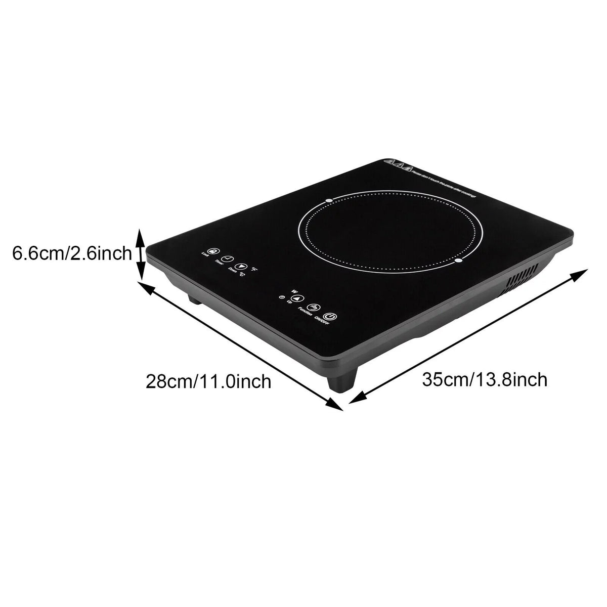 1800W Portable Electric Induction Cooktop F3281