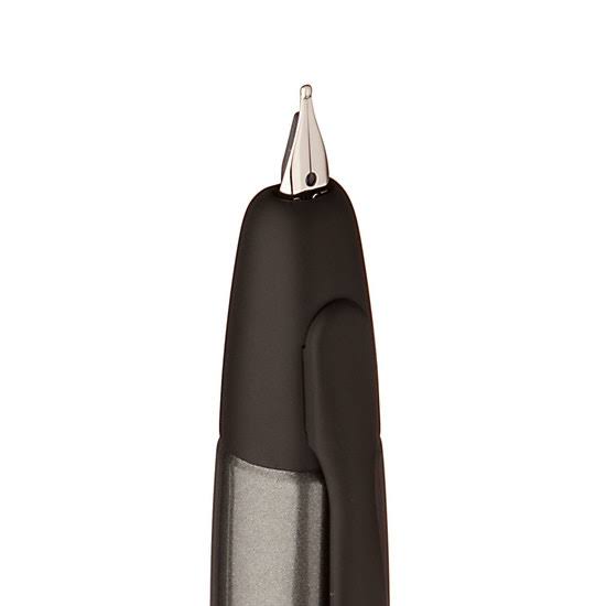 Grey Matt Satin Brass Fountain Pen O5131